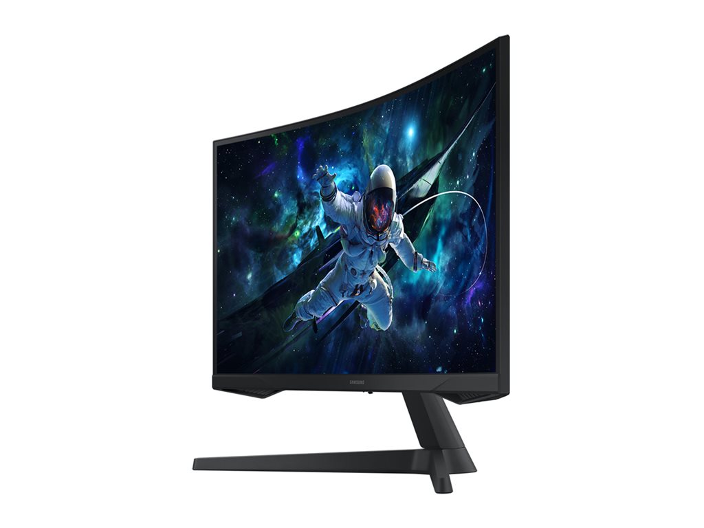 27 Inch Curved Gaming Monitor - Samsung 165Hz QHD Display | Tecisoft S27CG552EN