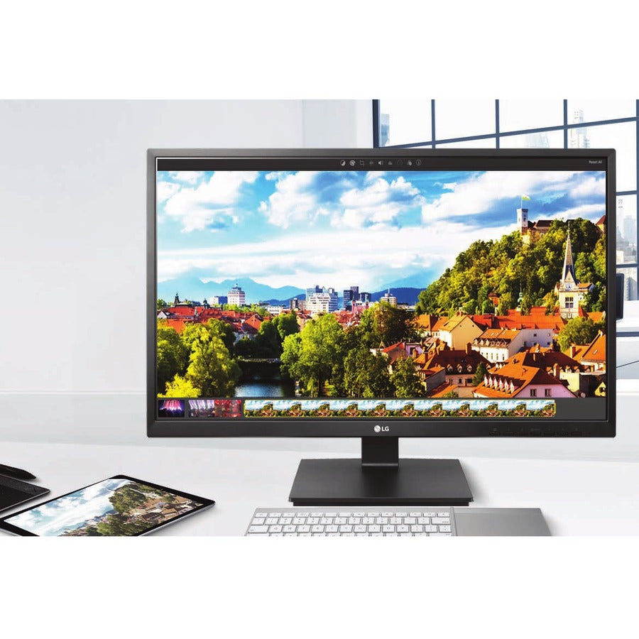 27 Inch IPS Monitor - LG 27BP450Y Business Display with Adjustable Stand | LG 27BP450Y-I