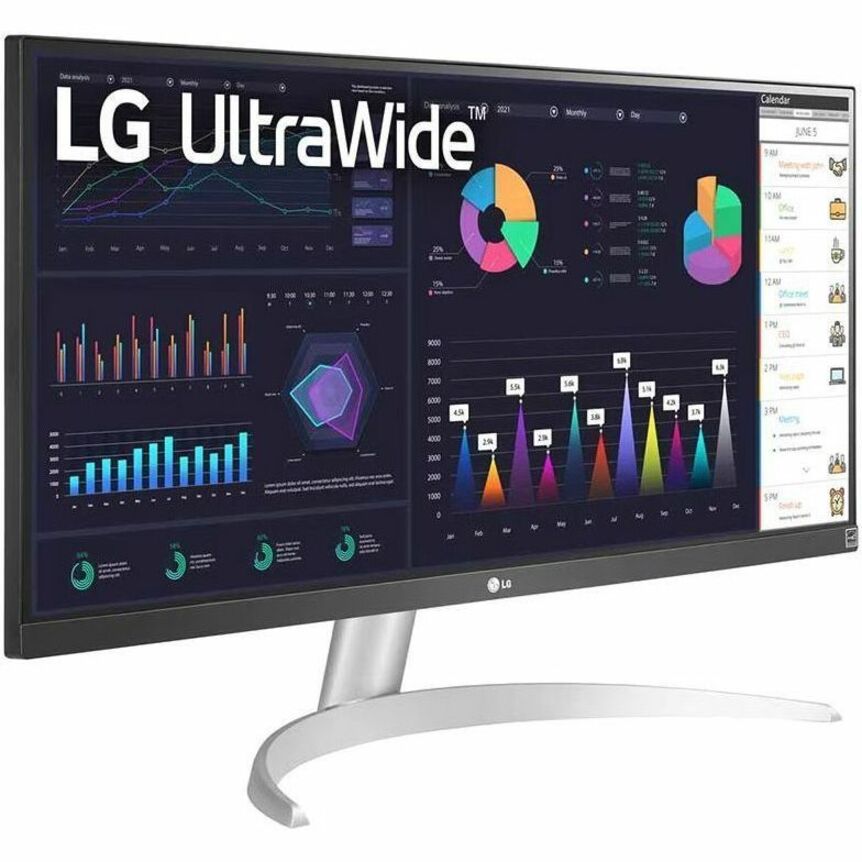 29 Inch UltraWide Monitor - IPS Gaming Display with USB-C | tecisoft 29BQ650-W