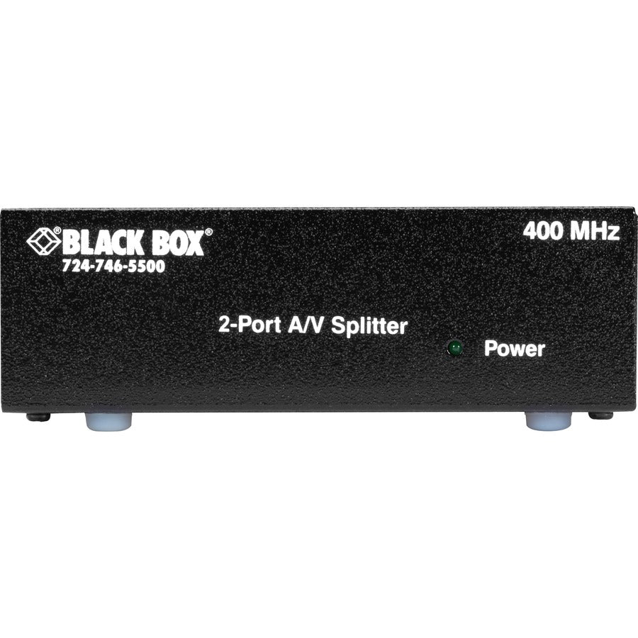 2Port Audio/Video Splitter,