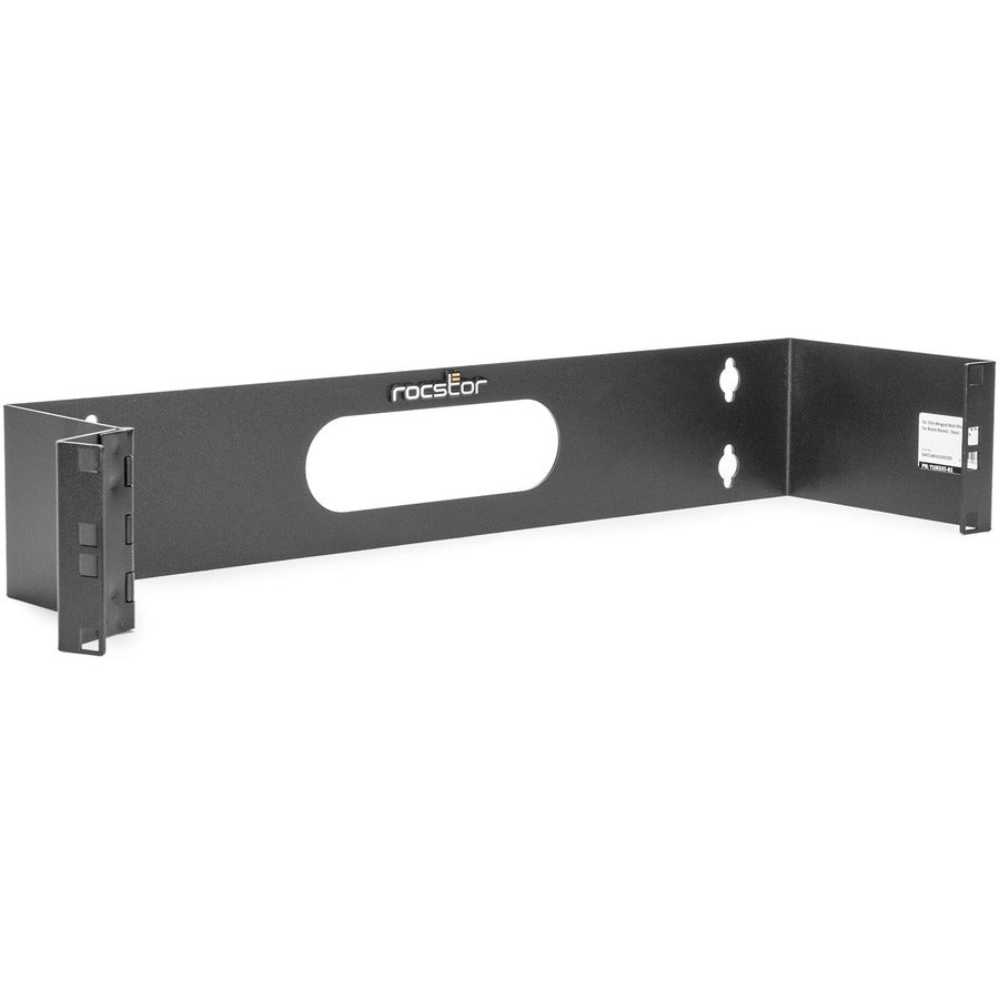 2U 19in Wall Mount Bracket - for Patch Panels - Hinged Wall Mounting Bracket - Maximum