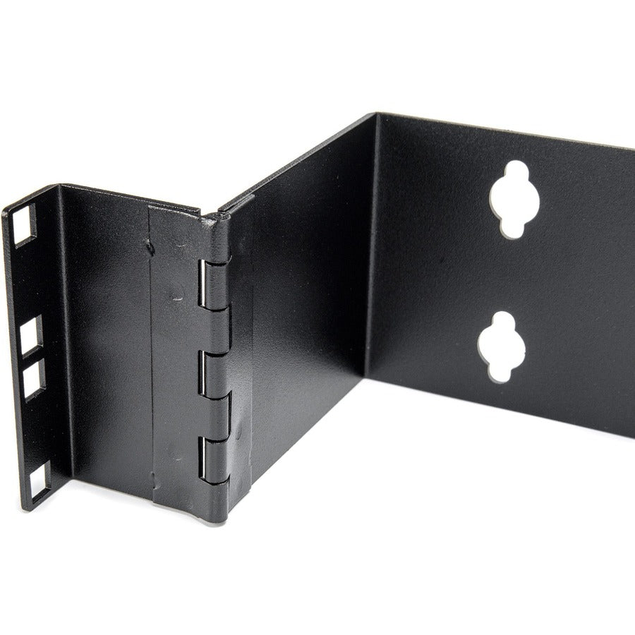 2U 19in Wall Mount Bracket - for Patch Panels - Hinged Wall Mounting Bracket - Maximum