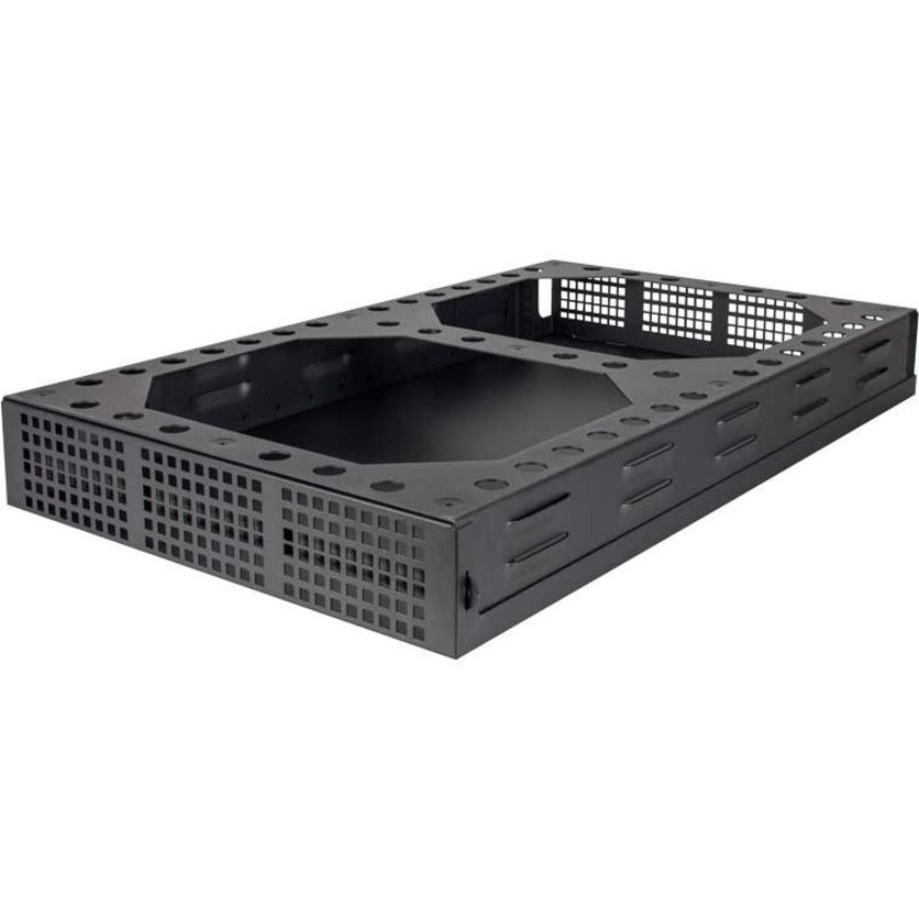 2U Secure Wall Mount Rack - Lockable Steel Cabinet | Innovation First 2URACK-116