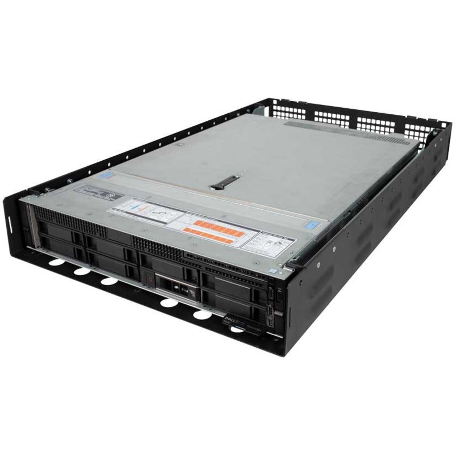 2U Secure Wall Mount Rack - Lockable Steel Cabinet | Innovation First 2URACK-116