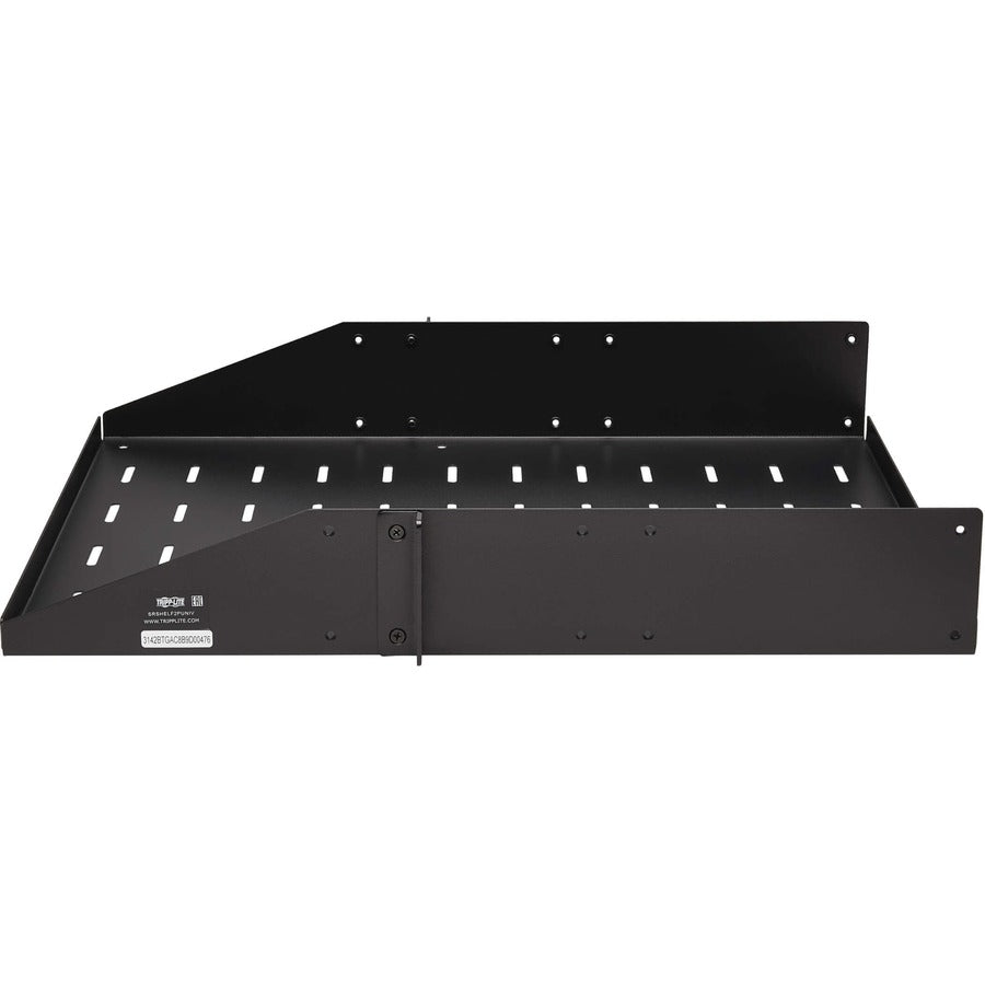 2U Server Rack Shelf - Universal Mount Vented Shelf | Tripp Lite by Eaton SRSHELF2PUNIV