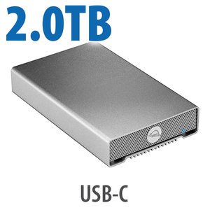 2.0TB OWC Mercury Elite Pro mini USB-C (10Gb/s) Bus-Powered Portable SSD Storage