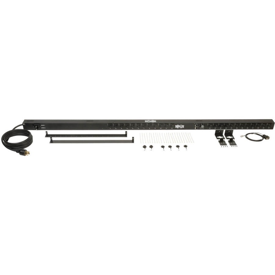 2.9kW Single-Phase Monitored Per-Outlet PDU - LX Platform, 24 5-15/20R Outlets PDUNVR30LX