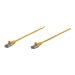 3 FT YELLOW CAT6 SNAGLESS PATCH CABLE