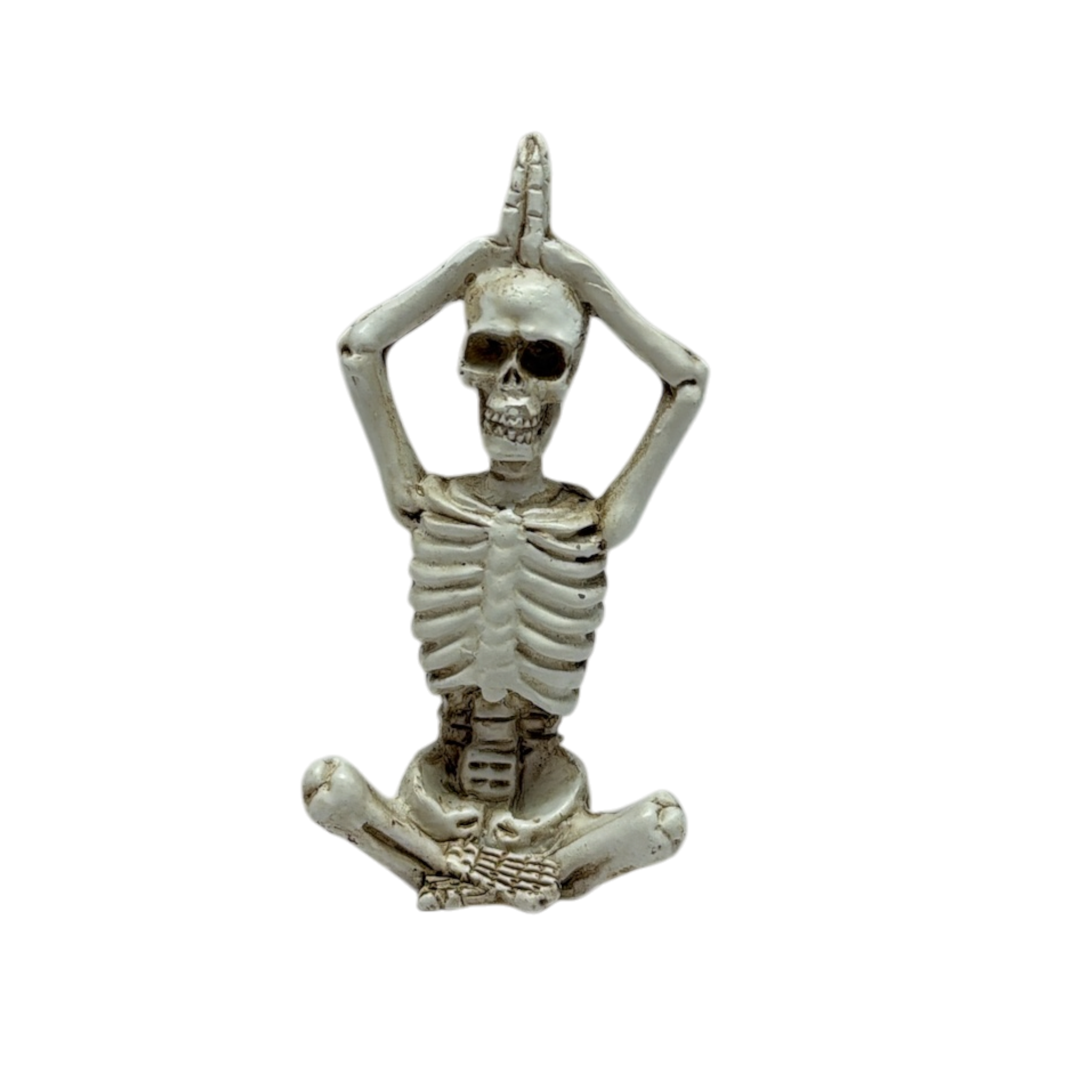 3 inch Tall Skeleton - Urdhva Hastasana (Upward Salute)