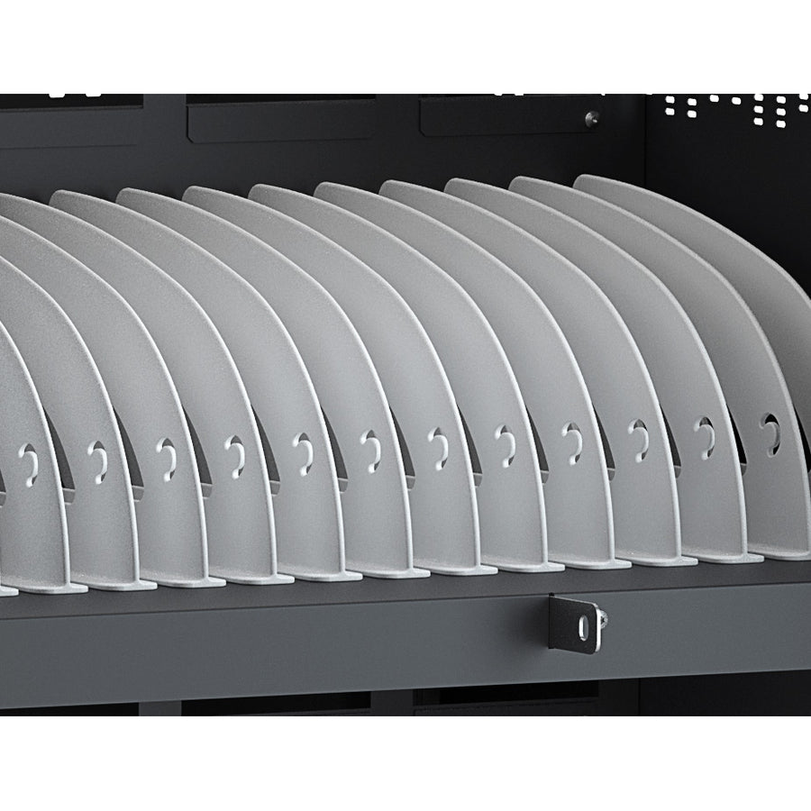32 Device Charging Cart - Mobile Charging Station TVC32PAC-SPLOCK | Tecisoft