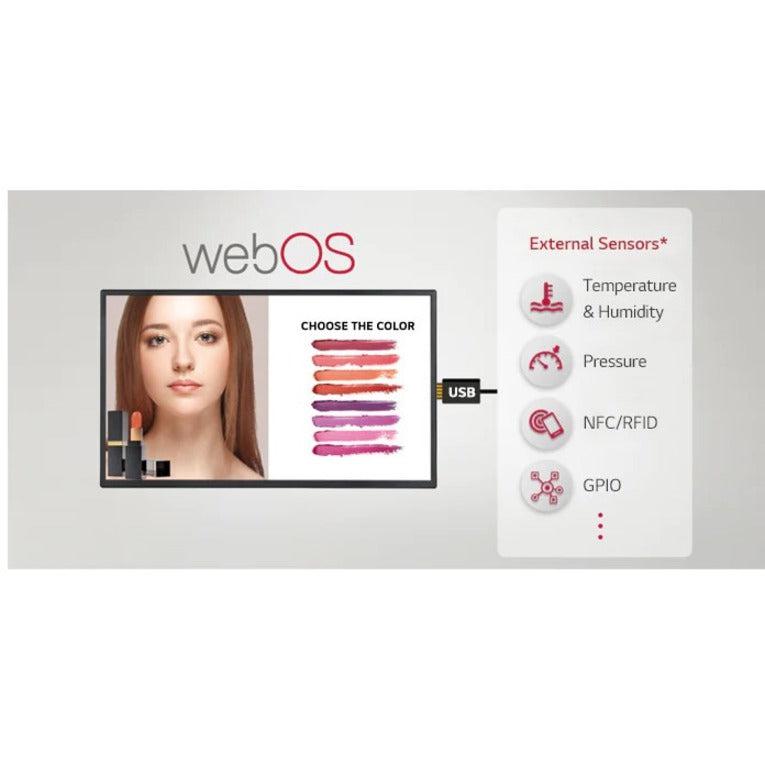 32" Full HD Standard Signage - webOS Smart Digital Display | TecISoft 32SM5J-B