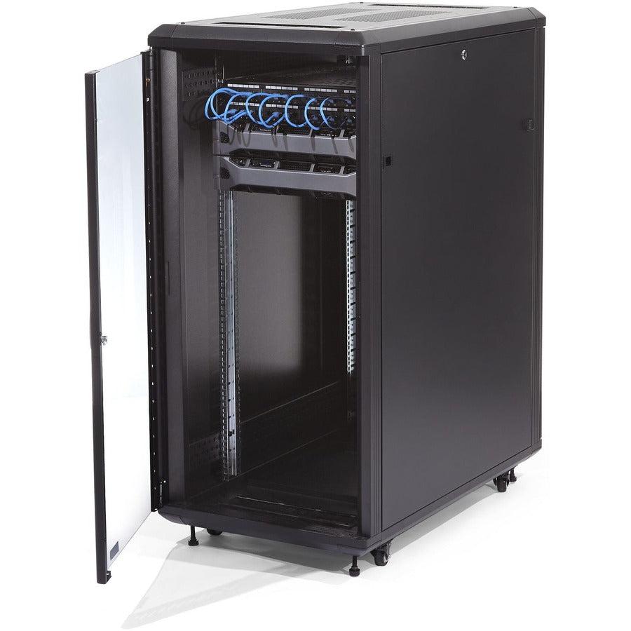 32U Server Rack Cabinet - Lockable Enterprise Data Center Solution | StarTech RK3236BKF
