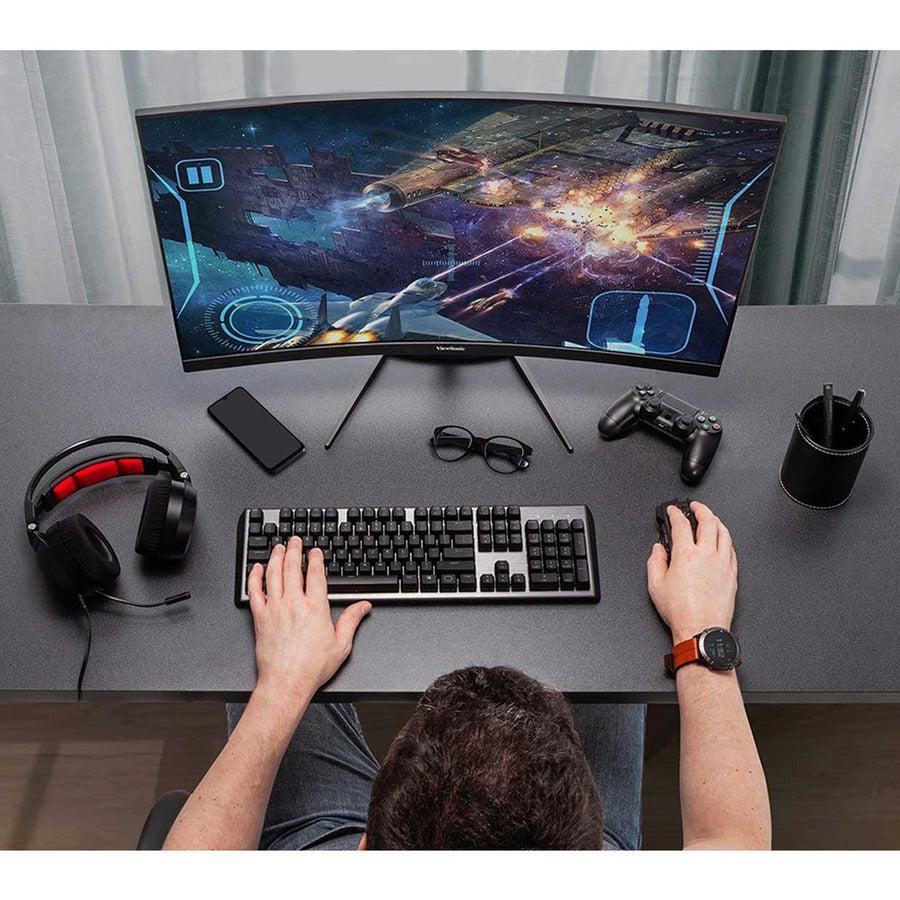 34 Inch Curved Gaming Monitor - 180Hz WQHD Ultrawide Display | ViewSonic VX3418-2KPC