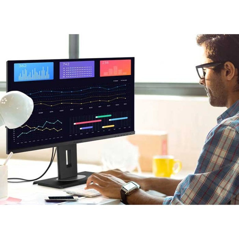 34 Inch Ultrawide Monitor - USB-C Docking Display (90W) | ViewSonic VG3456