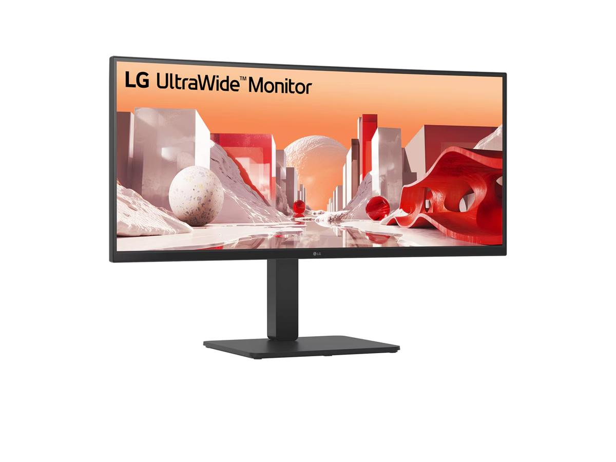 34 UltraWide Curved Monitor - QHD IPS Display with Built-in Webcam | LG 34BA85QE-B