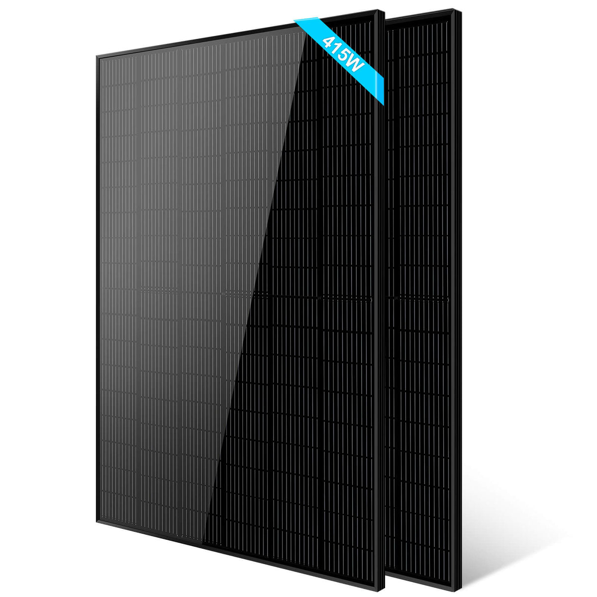 370W/ 415W/ 440W/ 500W Mono Black PERC Solar Panel UL 61730 CEC Listed