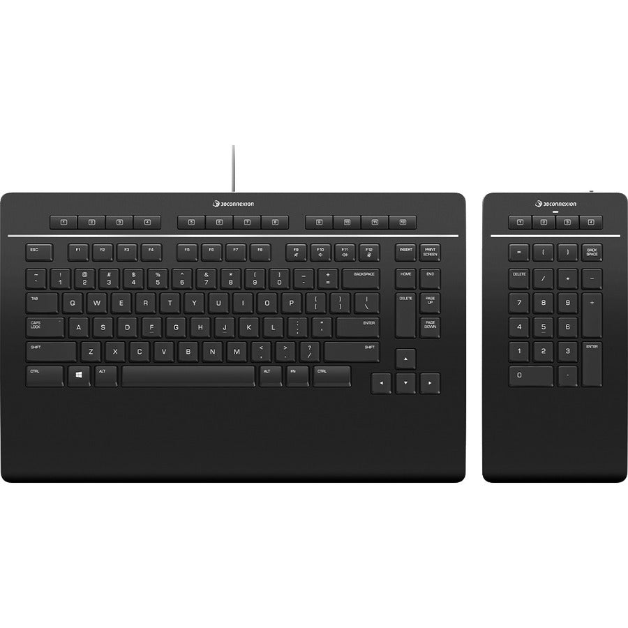 3Dconnexion Keyboard Pro with Numpad, US (QWERTY)