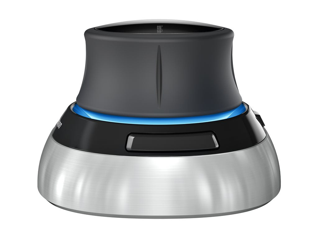 3Dconnexion SpaceMouse Wireless - 3D mouse - 2 buttons - wireless - Bluetooth, 2.4 GHz