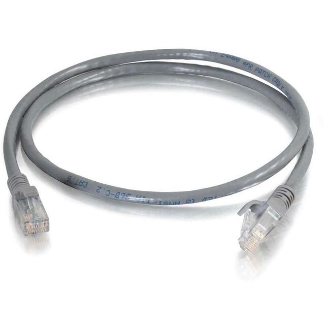 3Ft Cat6 Snagless Utp Unshielded Ethernet Network Patch Cable (Taa) - Gray