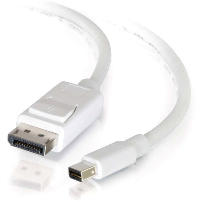3Ft Mini Displayport To Displayport Adapter Cable 4K 30Hz - White