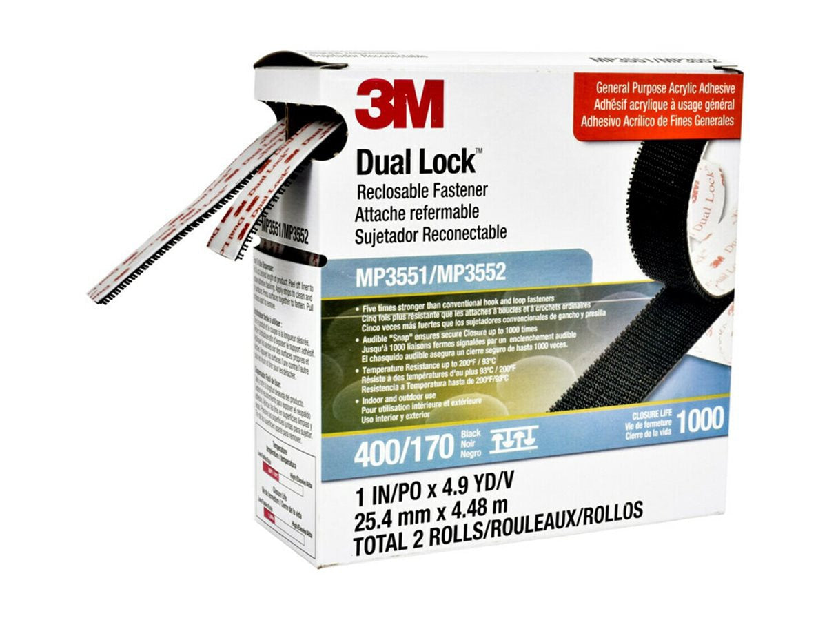 3M Dual Lock MP3551/MP3552 Reclosable Fastener