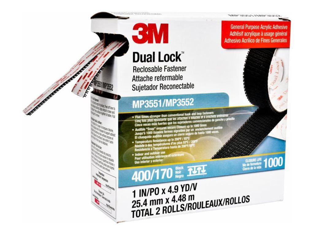 3M Dual Lock MP3551/MP3552 Reclosable Fastener