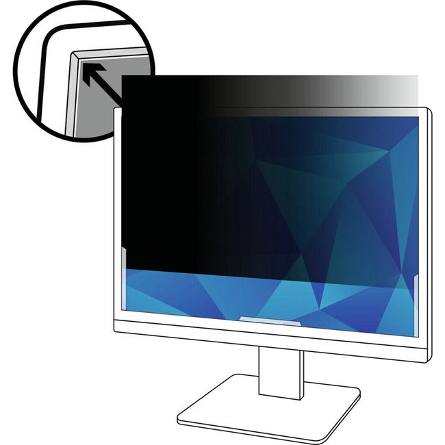 3M&trade; Privacy Filter for 24in Monitor, 16:9, PF240W9B