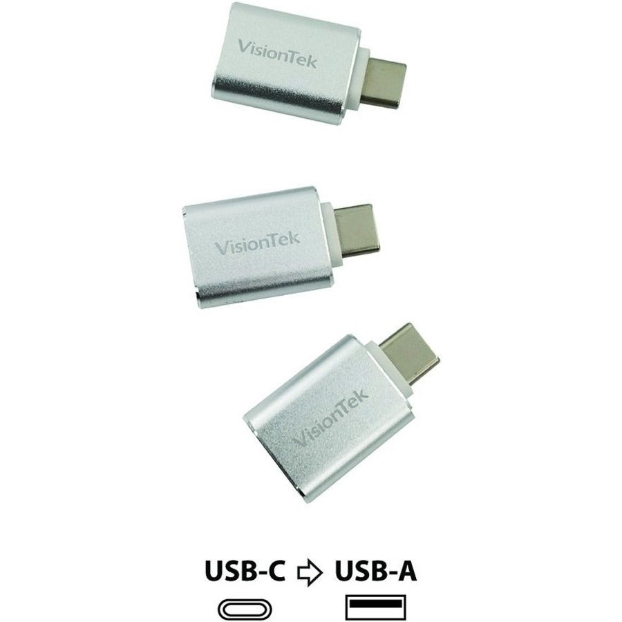 3Pk Usbc To Usba M/F Adapter,