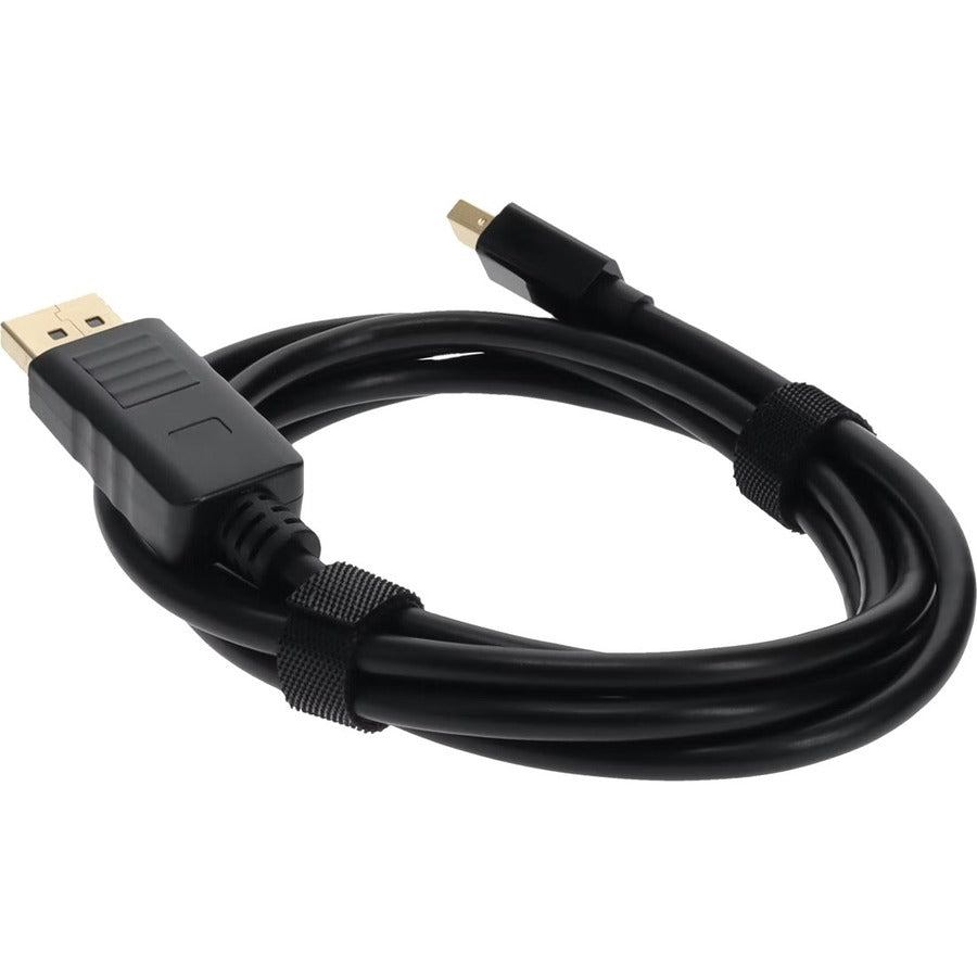 3ft (1m) Mini-DisplayPort Male to DisplayPort Male Black Adapter Cable MINIDP2DPMM3