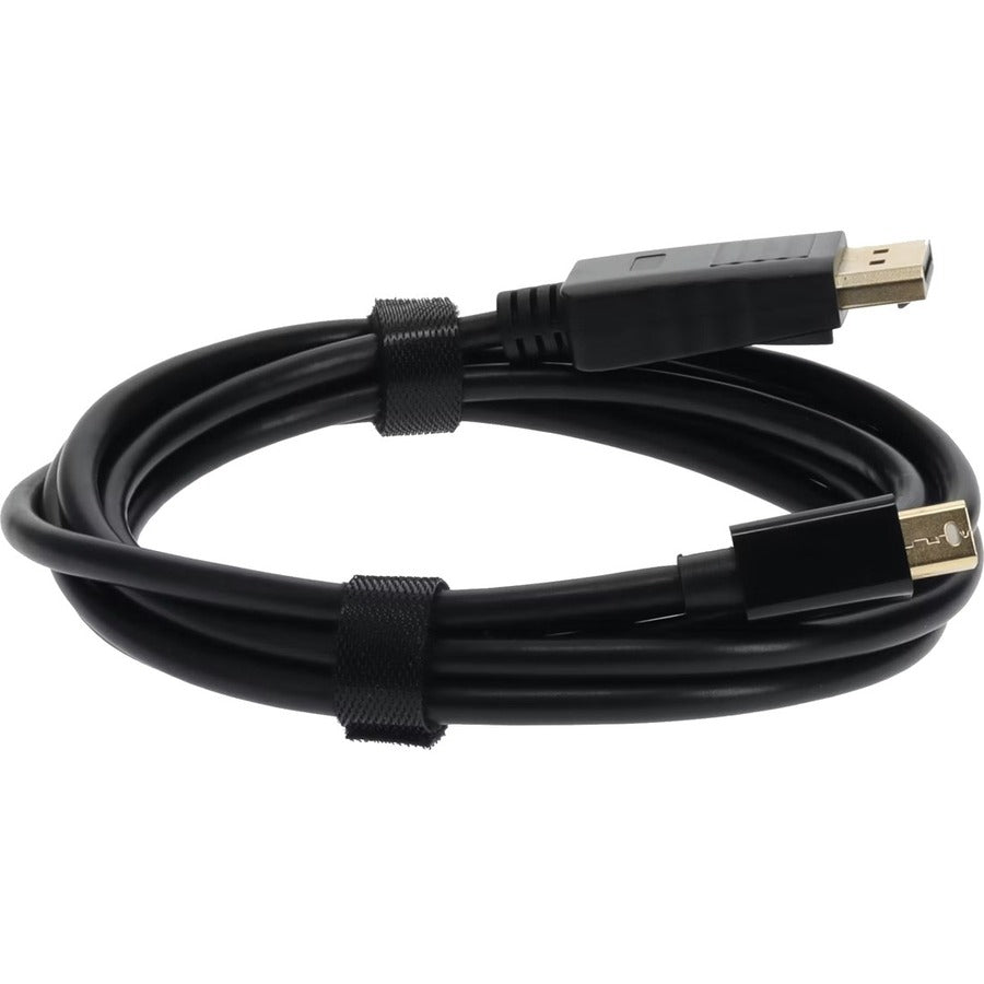3ft (1m) Mini-DisplayPort Male to DisplayPort Male Black Adapter Cable MINIDP2DPMM3