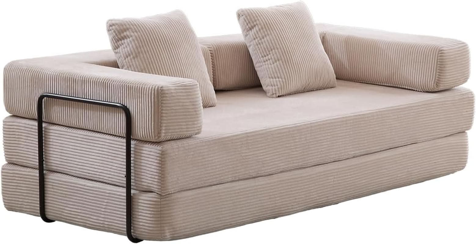 4 In 1 Convertible Folding Sleeper Sofa Bed