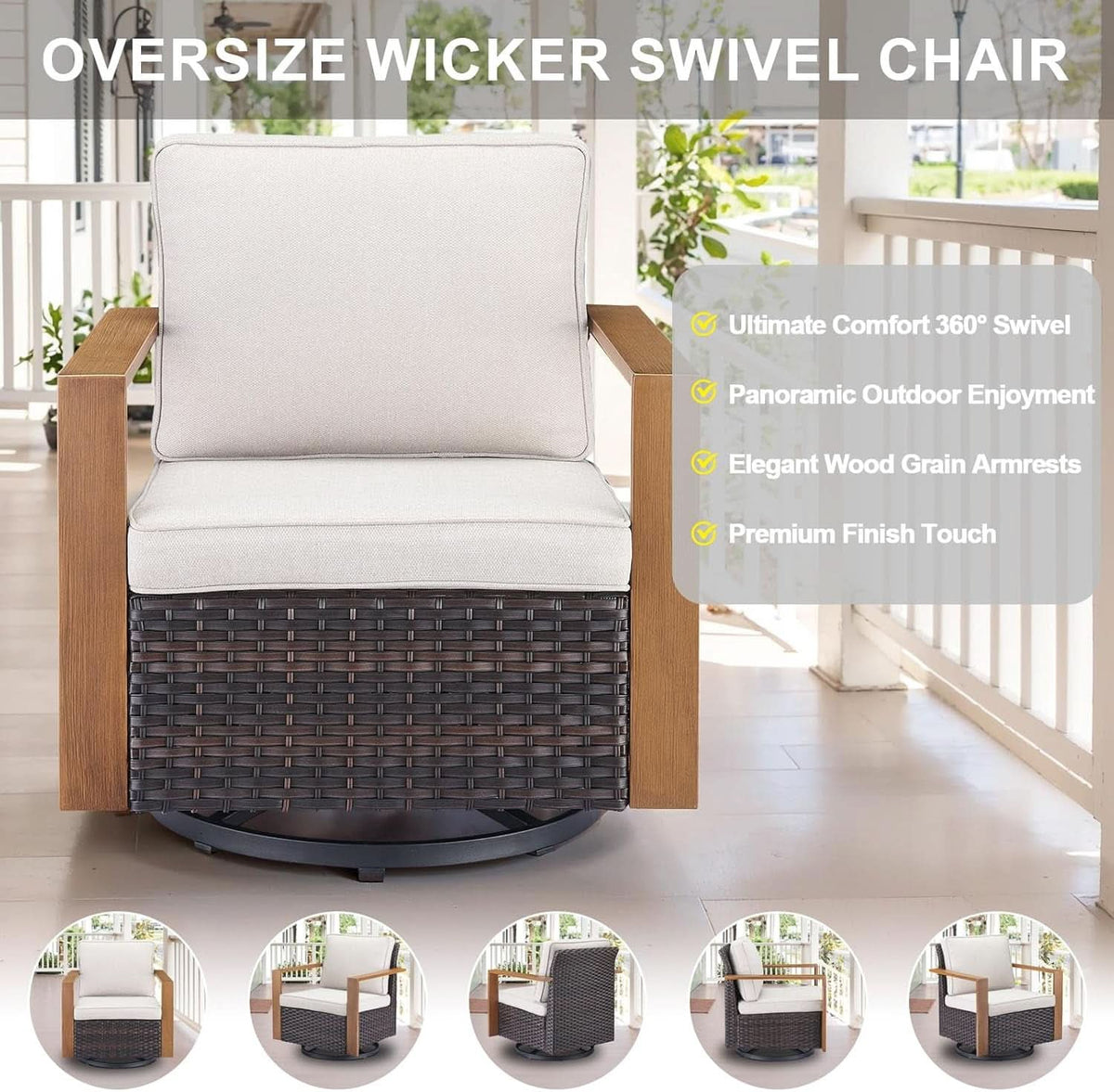 4 Piece Patio Set With 41 Inch Propane Fire Pit Table And Swivel Glider Chairs