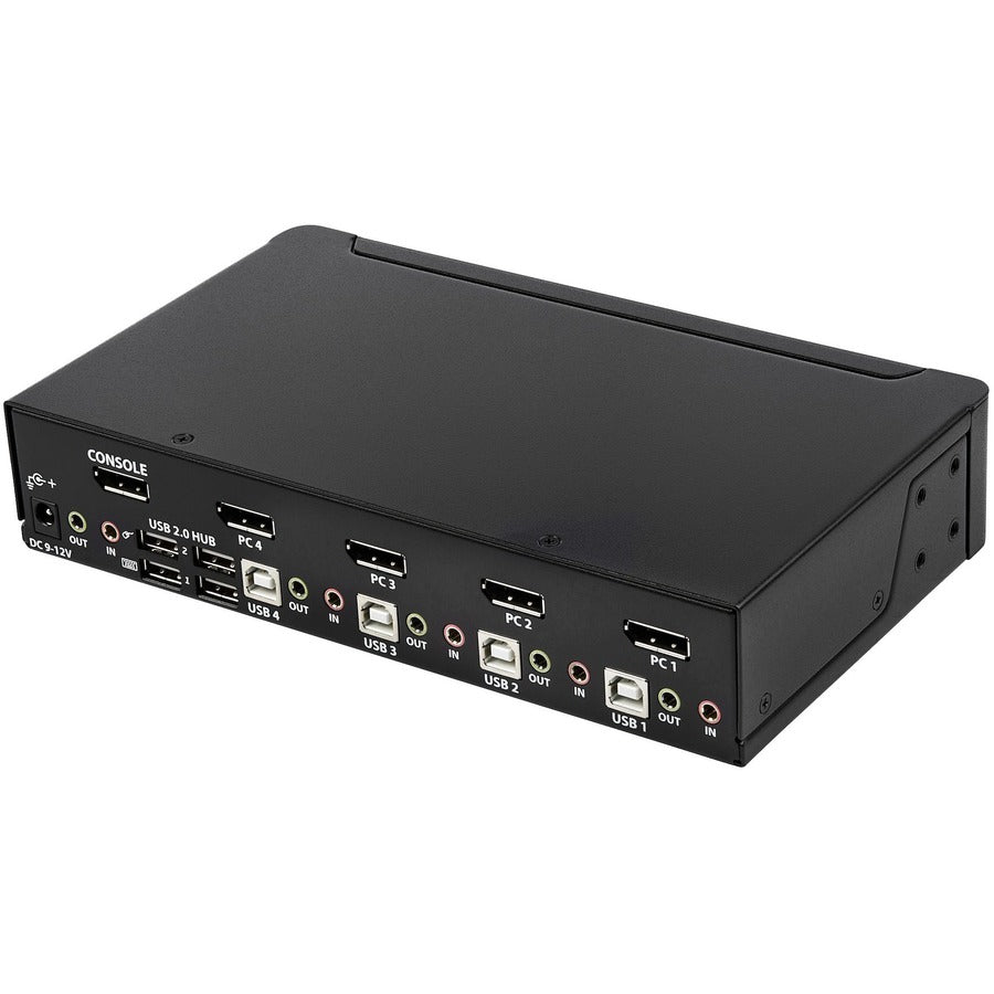 4 Port DisplayPort KVM Switch - 4K 60Hz Multi Computer Control | StarTech SV431DPUA2