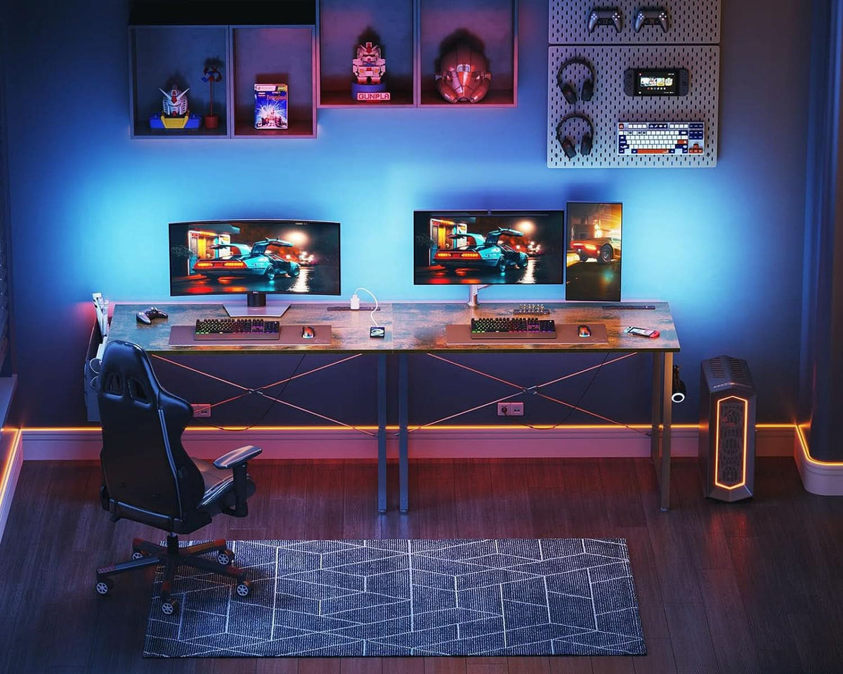 40 Inch Desk With USB Port And Power Outlets For Office