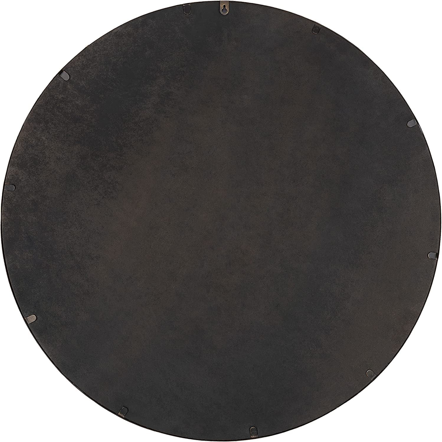 40 Inch Gold Round Wall Mirror for Living Room Decor