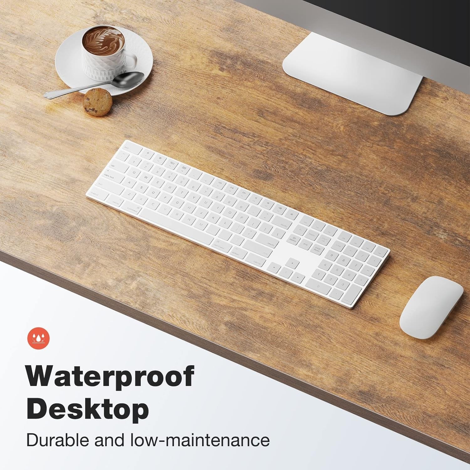 40 Inch Office Desk With Storage Bag For Home Office