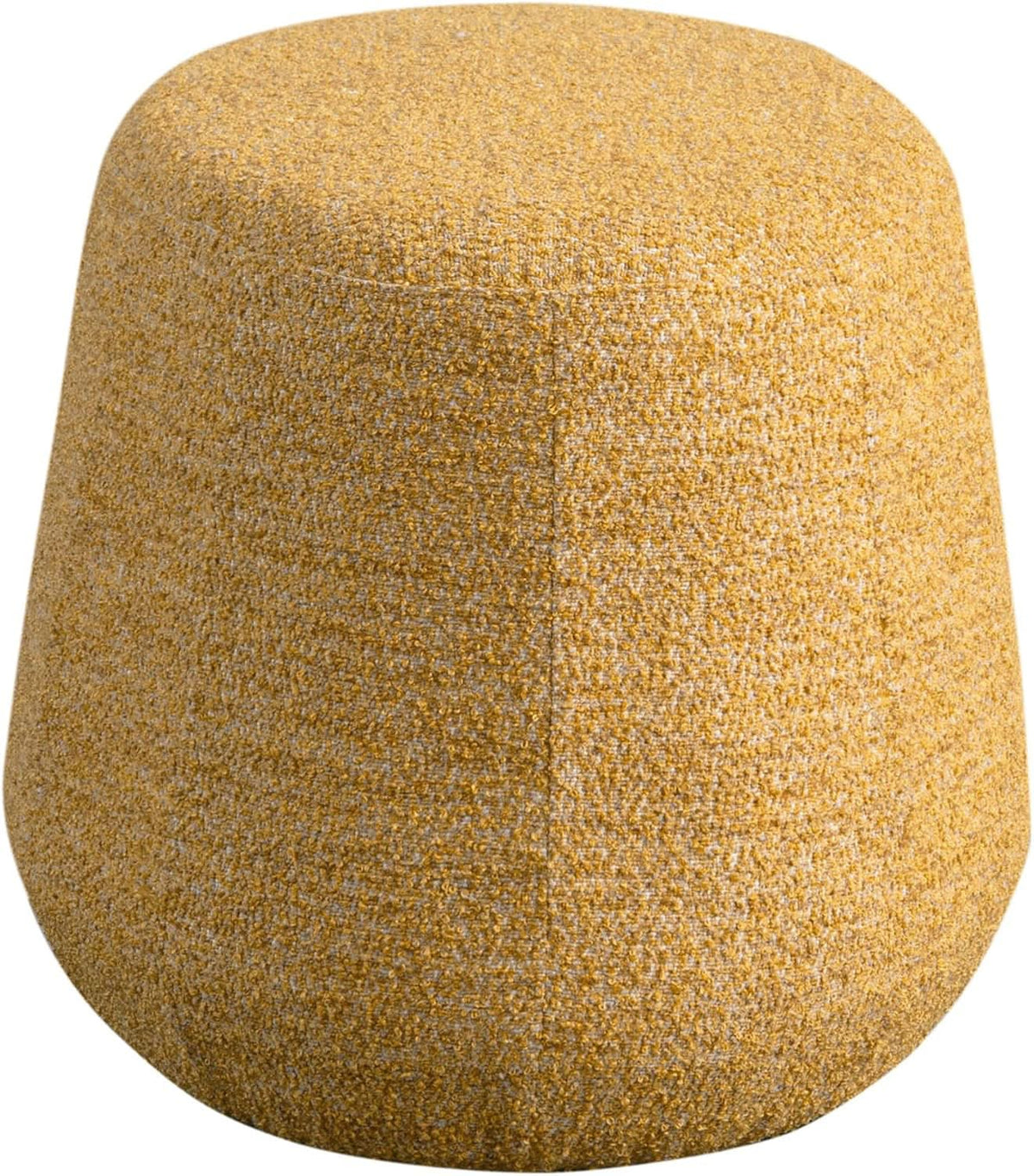40-Inch Oval Upholstered Ottoman For Modern Living