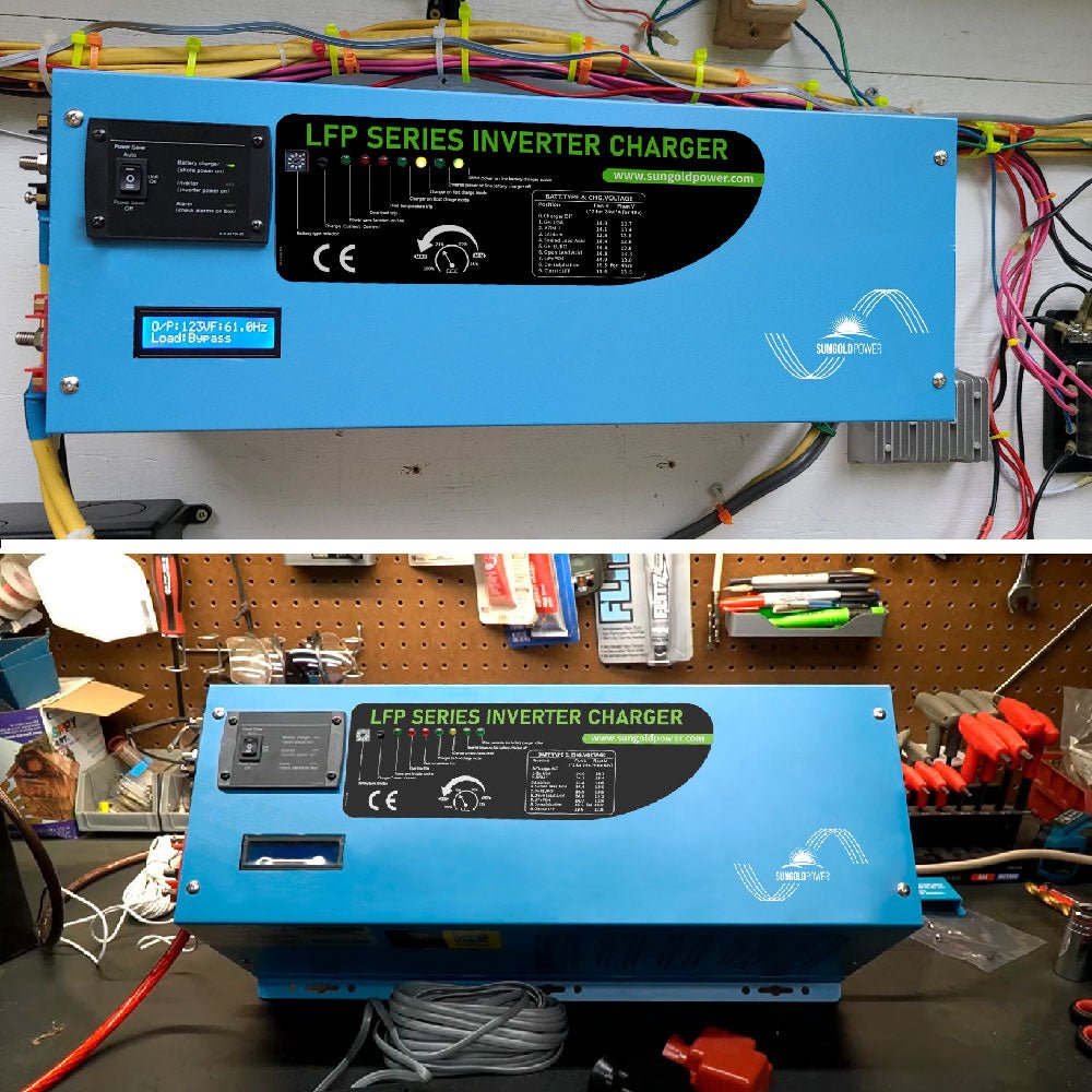 4000W DC 12V Pure Sine Wave Inverter With Charger