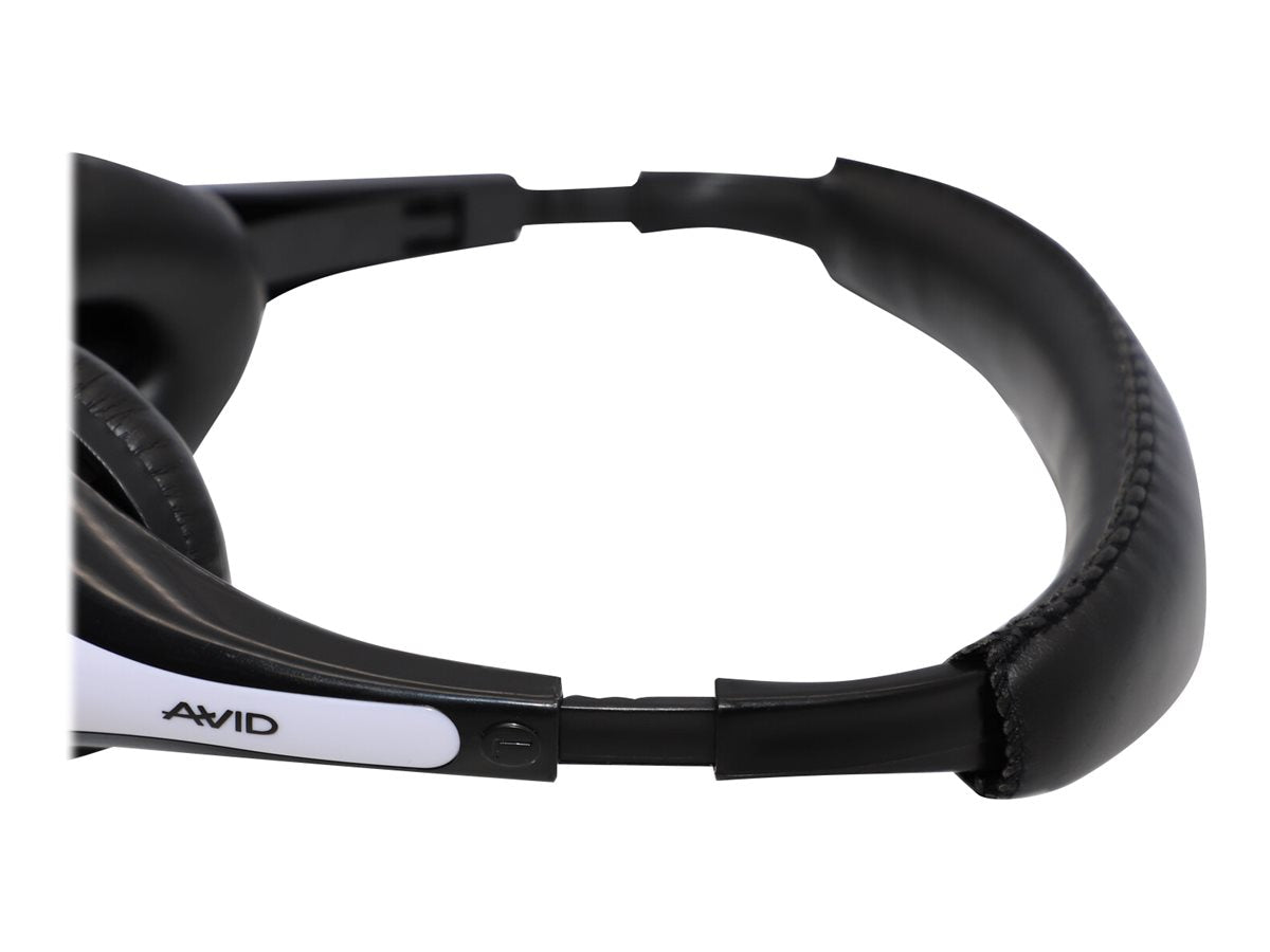 Avid AE-35 White Classroom Headphones 100 Pack
