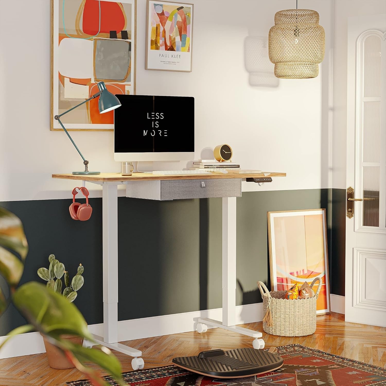 40x24 Inch Electric Height Adjustable Standing Desk
