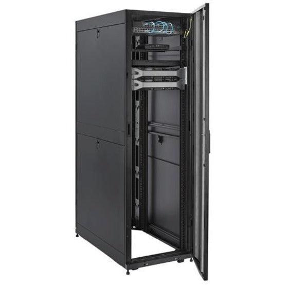 42U Server Rack Cabinet - 4-Post 19-inch Data Center Rack Enclosure | StarTech RK4242BK24