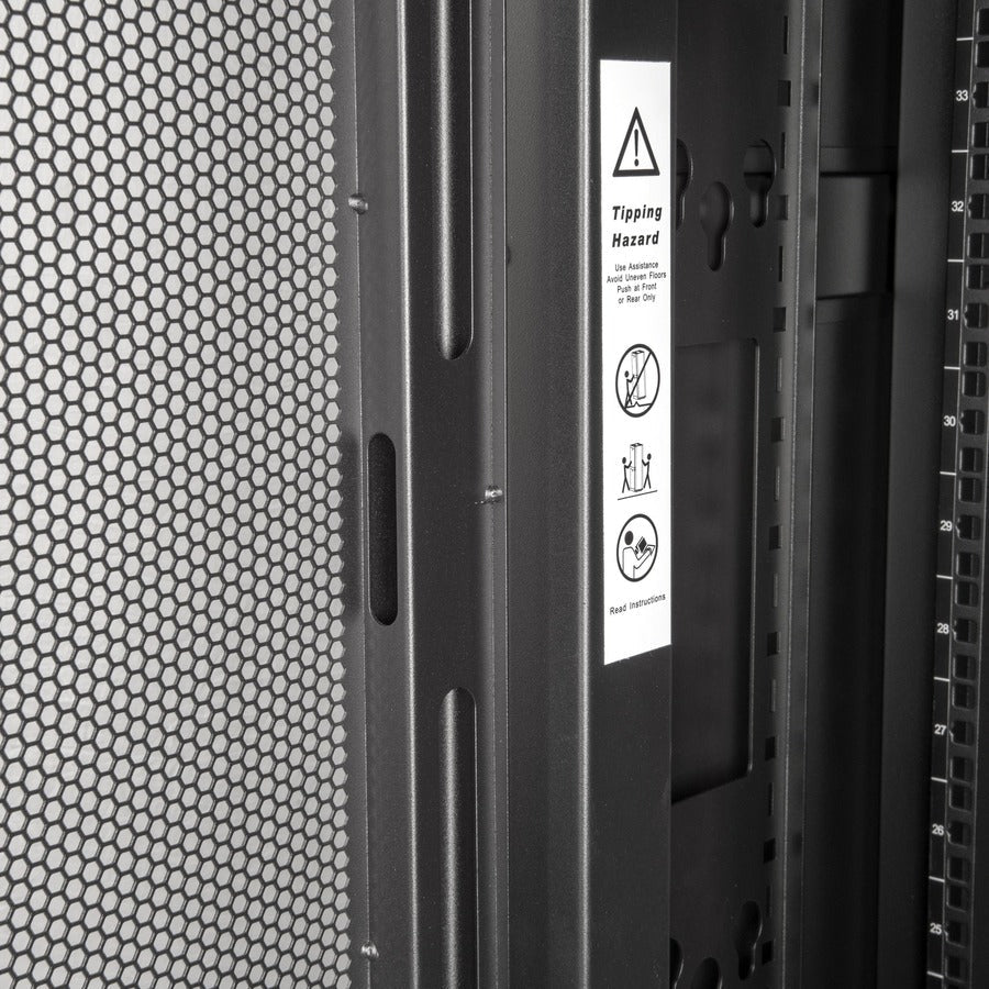 42U Server Rack Enclosure - Data Center Server Rack with Mesh Doors | Rocstor Y10E007-B1