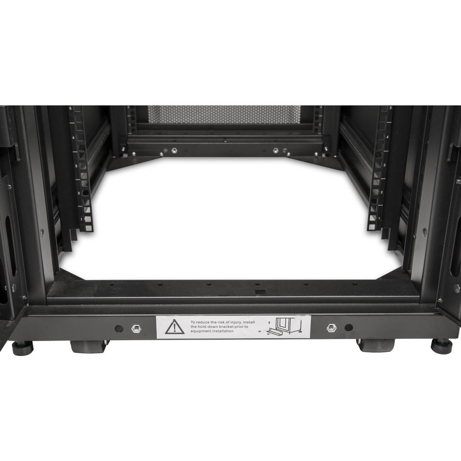 42U Server Rack Enclosure - Data Center Server Rack with Mesh Doors | Rocstor Y10E007-B1