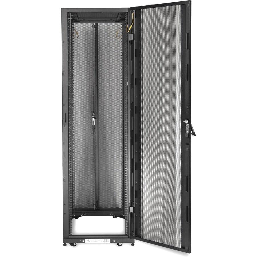 42U Server Rack Enclosure - Data Center Server Rack with Mesh Doors | Rocstor Y10E007-B1