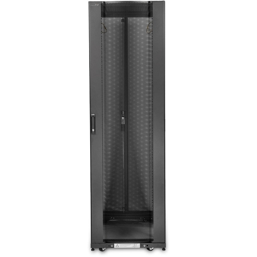 42U Server Rack Enclosure - Data Center Server Rack with Mesh Doors | Rocstor Y10E007-B1