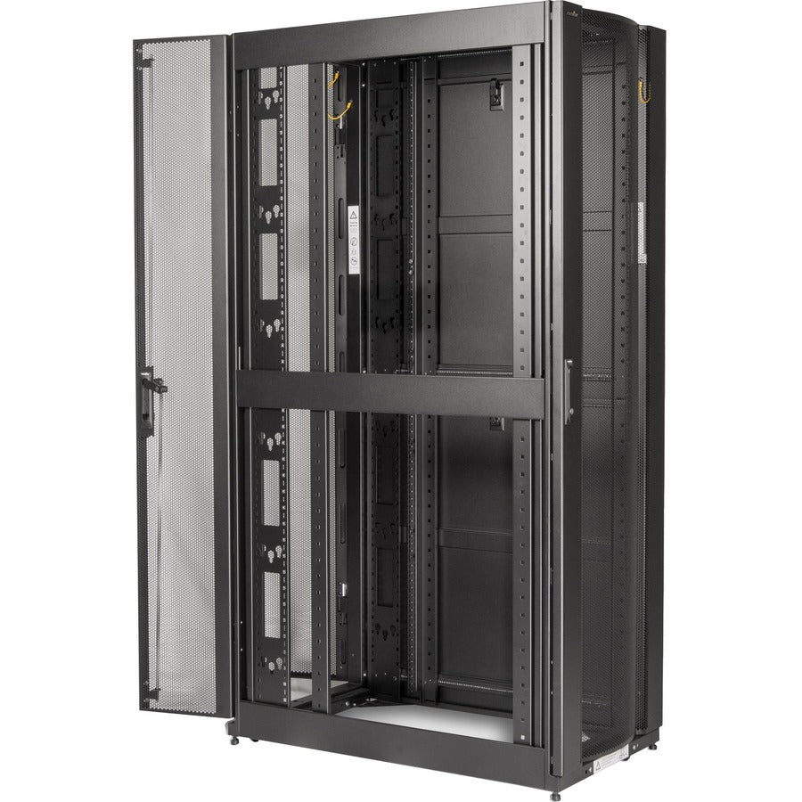 42U Server Rack Enclosure - Data Center Server Rack with Mesh Doors | Rocstor Y10E007-B1