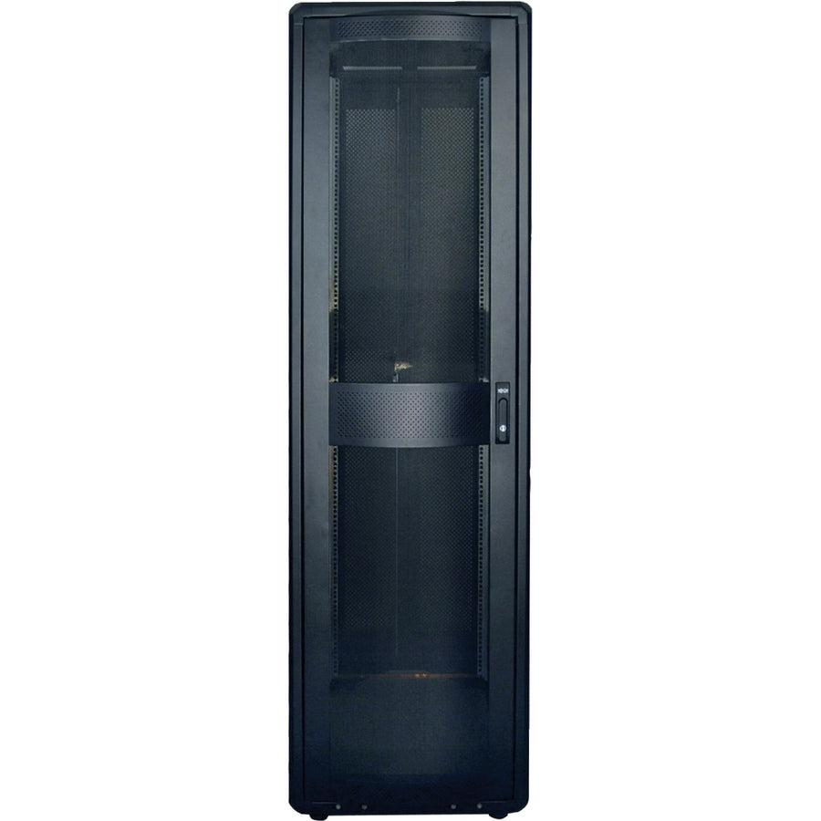 42U Server Rack Enclosure - Standard Depth Cabinet with Shock Pallet | Tecisoft SR42UBSP1