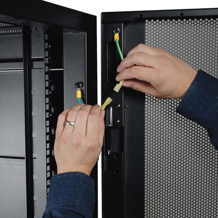 42U Server Rack Extra Deep - Data Center Cabinet with Cable Management | Tripp Lite SR42UBDP48