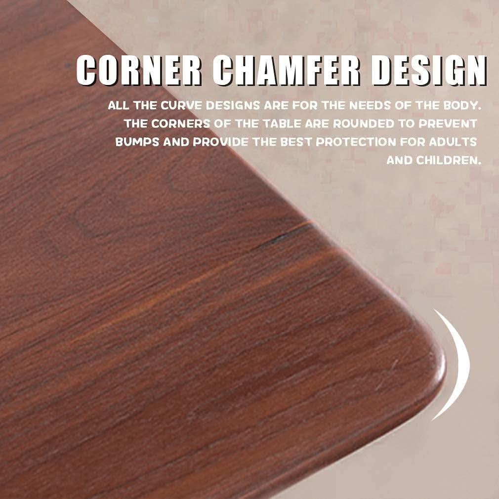 47 Inch Dining Table Natural Finish for Small Spaces