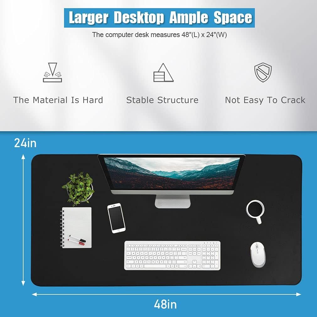 48 Inch Standing Desk Adjustable Height Ergonomic Computer Desk